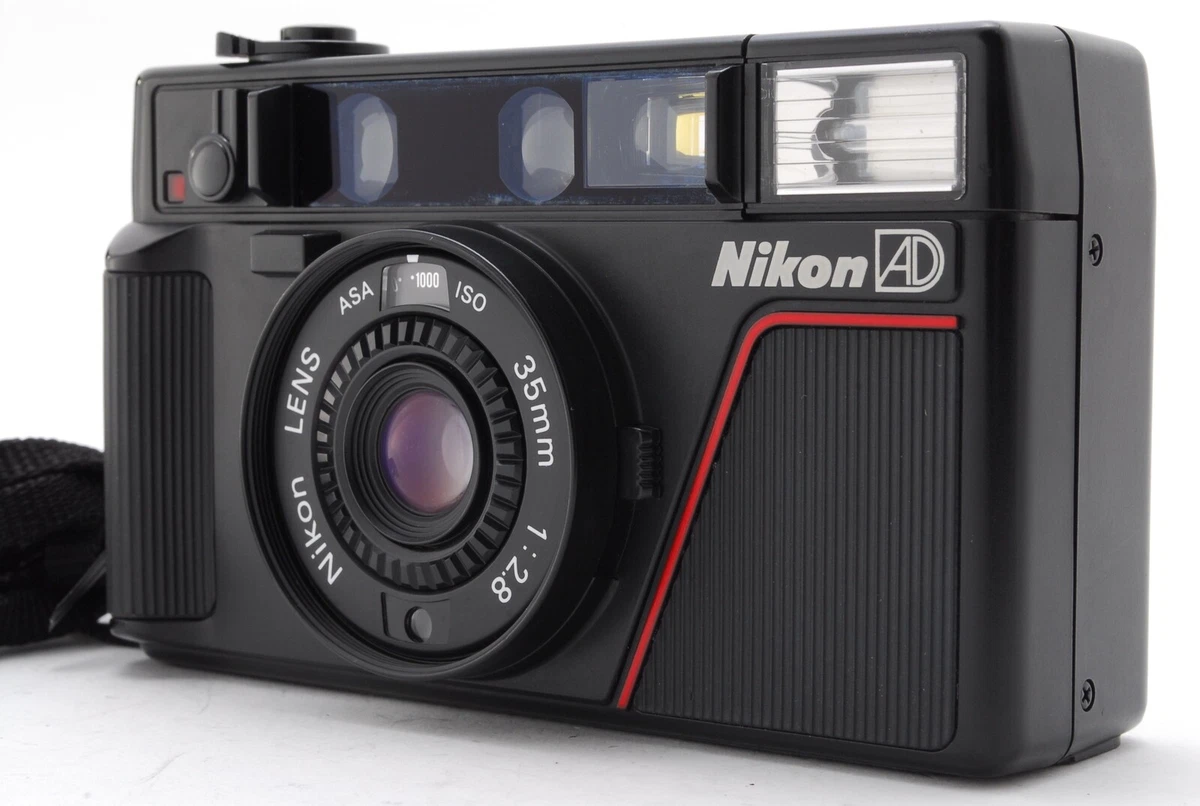 【MINT】ISO1000 Nikon L35AD 35mm f/2.8 Point & Shoot Film Camera From JAPAN