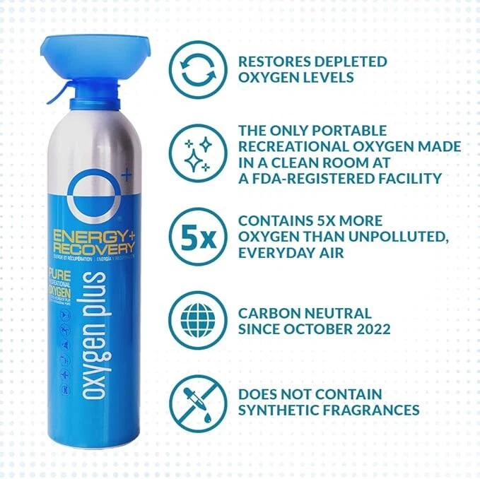 Oxygen Plus — O+ Biggi 2 в упаковке | портативный кислородный баллончик - Изображение 4 из 4