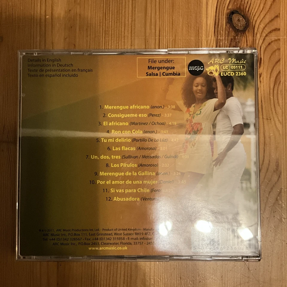 El Merengue musica Latina ARC Music CD Merengue MIX - Bild 2 von 4