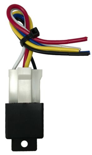 Beuler 40/60 Amp Waterproof 5-Pin Relay Panel with 6" Socket Wire Harness - Afbeelding 1 van 6