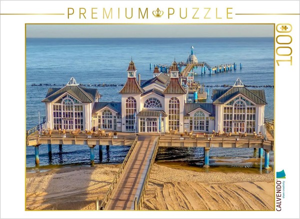 Calvendo Puzzle SeebrüCke In Sellin | 1000 Teile Lege-GrößE 64 × 48 Cm Foto-Puzz-image