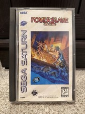 PowerSlave 1996 Sega Saturn CIB Complete Video Game - Tested And Working