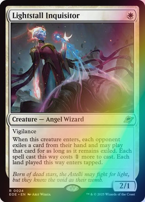 MTG - Lightstall Inquisitor - Foil - EOE 0024 - Edge of Eternities - Rare Magic
