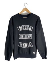 WACKO MARIA Sweatshirt M Cotton BLK 24SDWM2000