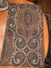 NWOT Vintage RARE Ralph Lauren PARKER Pillowcase Standard Paisley