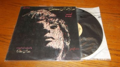 Carmen McRae Second To None Vinyl Record 1965 EX/VG  Mainstream records