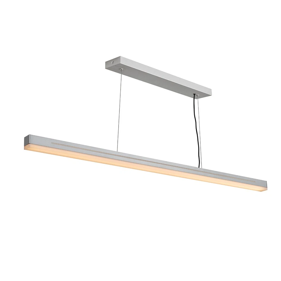 Nordlux LED Pendelleuchte Skylar Alu 115cm 25W 2600lm warmweiß 3-Stufen-Dimmbar - Bild 3 von 4