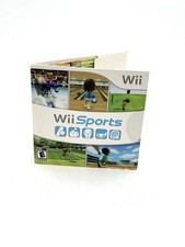 Wii Sports Nintendo Wii, 2006 Cardboard Sleeve CIB w/Manual Complete