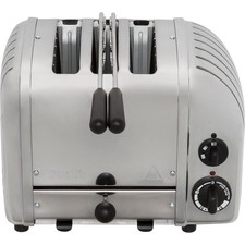 Dualit 2+1 Combi Toaster inkl. Pinza Toast poliert Toaster