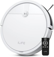 Robot Vacuum Cleaner, Tangle-Free Suction, 120 Mins Runtime, Slim, Self-Chargin