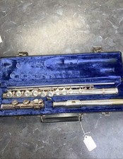 Gemeinhardt 2SP Silver Plated Flute W/ Case - New Pads Polished Reconditioned