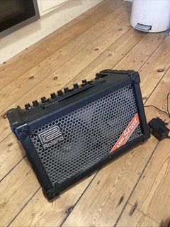 Roland Cube Street Black Guitar Stereo Combo Amplifiers Good Condition