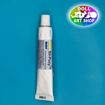 Sil-Poxy Silikonkleber/Farbbasis (kleine Tube, halbe Unze)