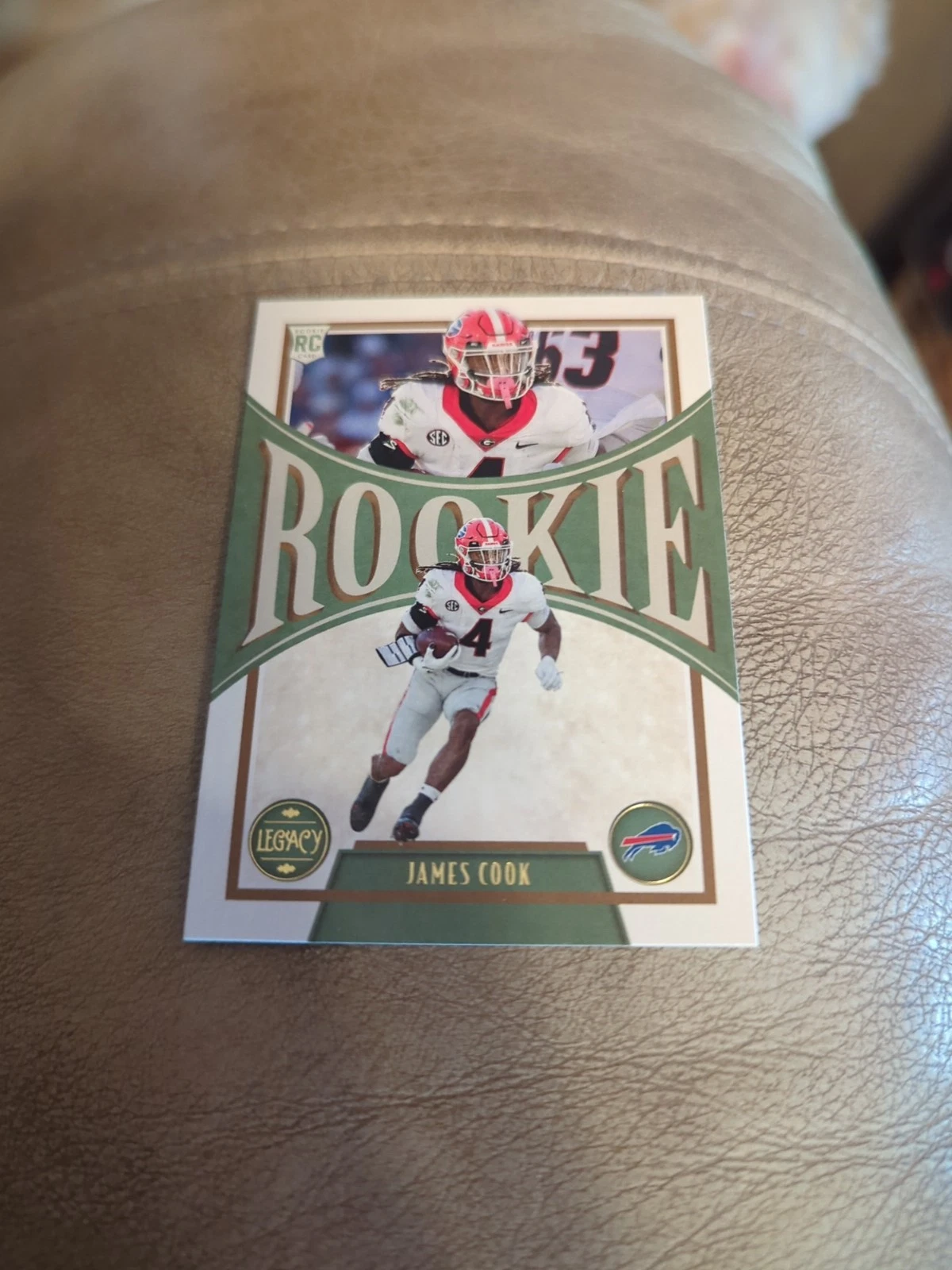 2022 Panini Legacy 200 James Cook Rookie Bills
