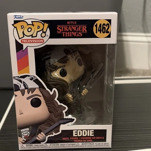 Funko Pop! Vinyl Stranger Things Eddie Pop! Television Standard #1462 Figure