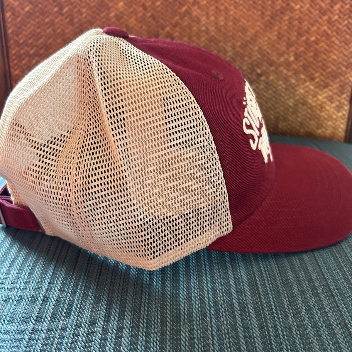 帽子 Stussy 25ss WORKGEAR STRAPBACK WINE STÜSSY LP WORKGEAR CAP