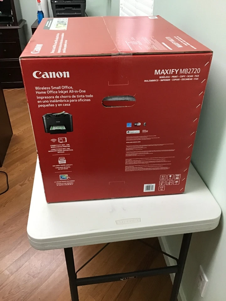 Canon MAXIFY MB2720 USB Wireless Network-Ready Color Inkjet All-In-One Printer - Image 2 of 3
