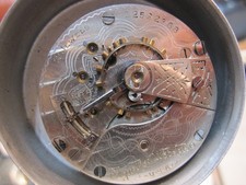 18s Elgin 17J OF pocket watch movement
