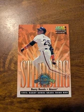 1998 Leaf Rookies & Stars #1 Barry Bonds Standing Ovations #/5000