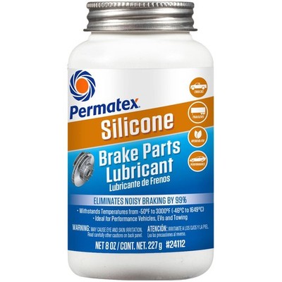 Permatex Brake Lubricant 24112; Silicone Ceramic Extreme 8oz Silicone Ceramic
