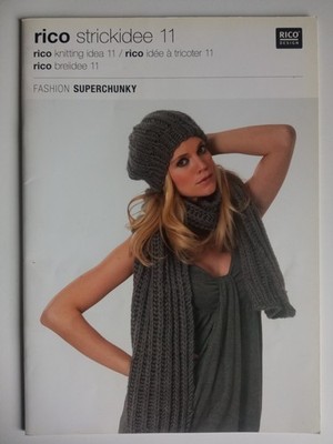 Rico Design - Strickidee - Heft Nr. 11 -  Fashion Superchunky