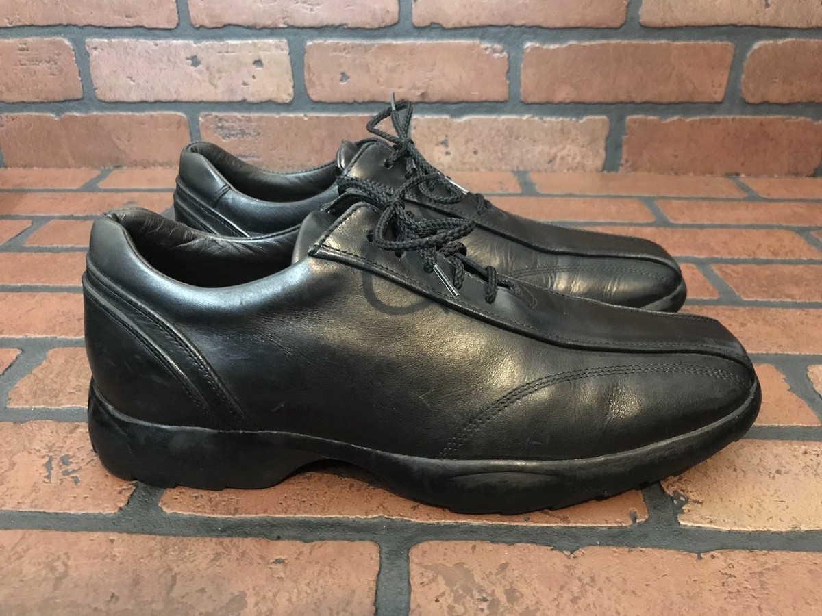 To Boot New York Dress Sneakers All Black Leather Size 7.5  display picture 2