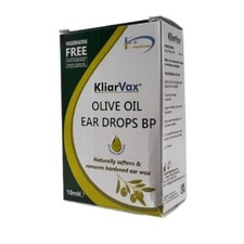 KliarVax Olive Oil Ear Drops 10ml