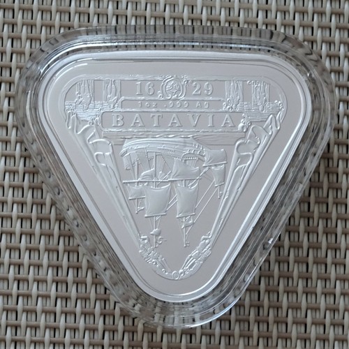 2019 Batavia Shipwreck 1 oz Silver Coin - Picture 2 of 7