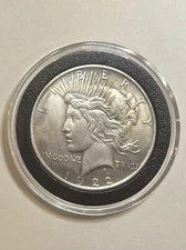 1922 Fun Token Peace Dollar $1 GAG COIN Heads I win all the time, NO tails.