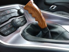 Shift Knob Custom Handmade Natural Wood Pistol Grip