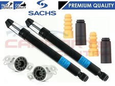 FOR AUDI A4 A5 REAR SHOCK ABSORBER SHOCKERS TOP STRUT MOUNTS DUST COVERS KIT