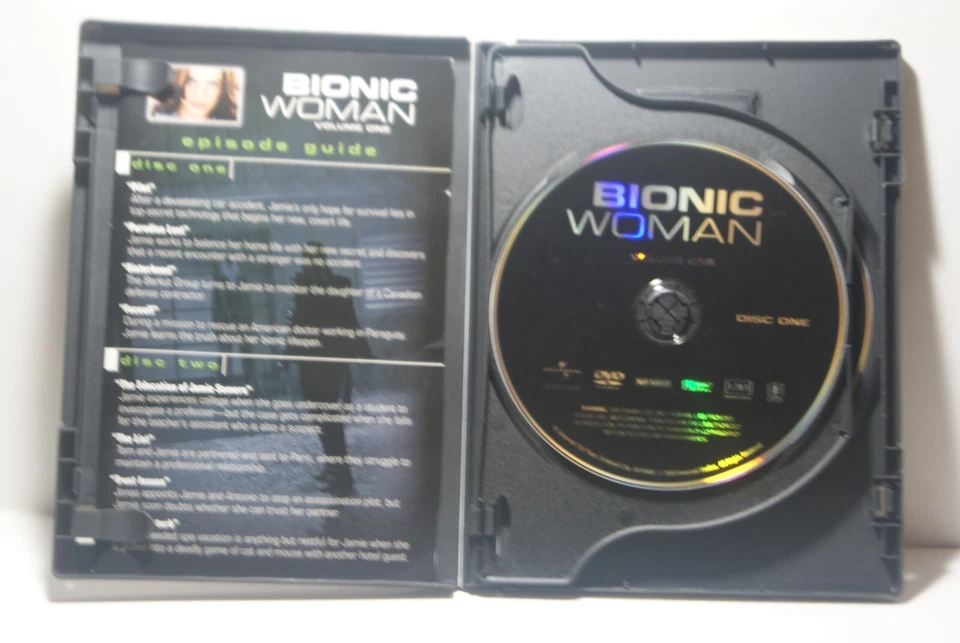 Bionic Woman DVD Volume 1 2007 Lucy Hale 2 Disc W/Slipcover - Image 3 of 4