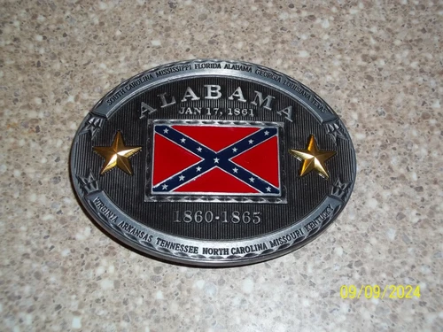 Alabama Belt Buckle Jan 17, 1861 American Civil War
