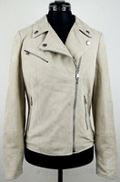 Replay Damen Jacke Leather Jacket Lederjacke Bikerstyle Gr.Xs Neu Mit Etikett