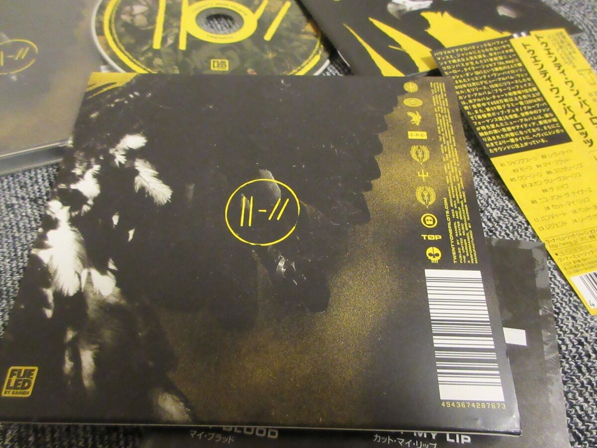 TWENTY ONE PILOTS / trench / JAPAN LTD CD OBI slipcase