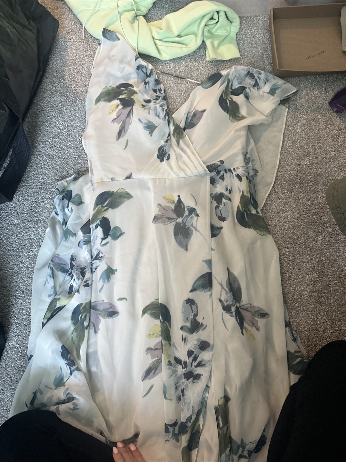 Jenny Yoo Mila Floral Bridesmaid Gown