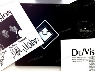 De/Vision - Your Hands On My Skin GER Maxi 1994 + Insert '
