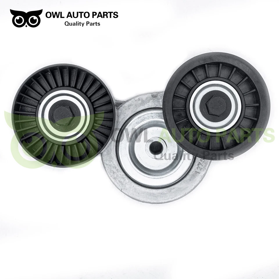 Belt Tensioner with Dual Pulley for Dodge Ram 1500 Dakota Jeep Grand 53030958  - Image 2 of 4