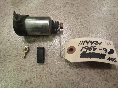 68-70 C3 Corvette Idle Stop Solenoid--GM #1114421--NOS--NCRS!! | eBay