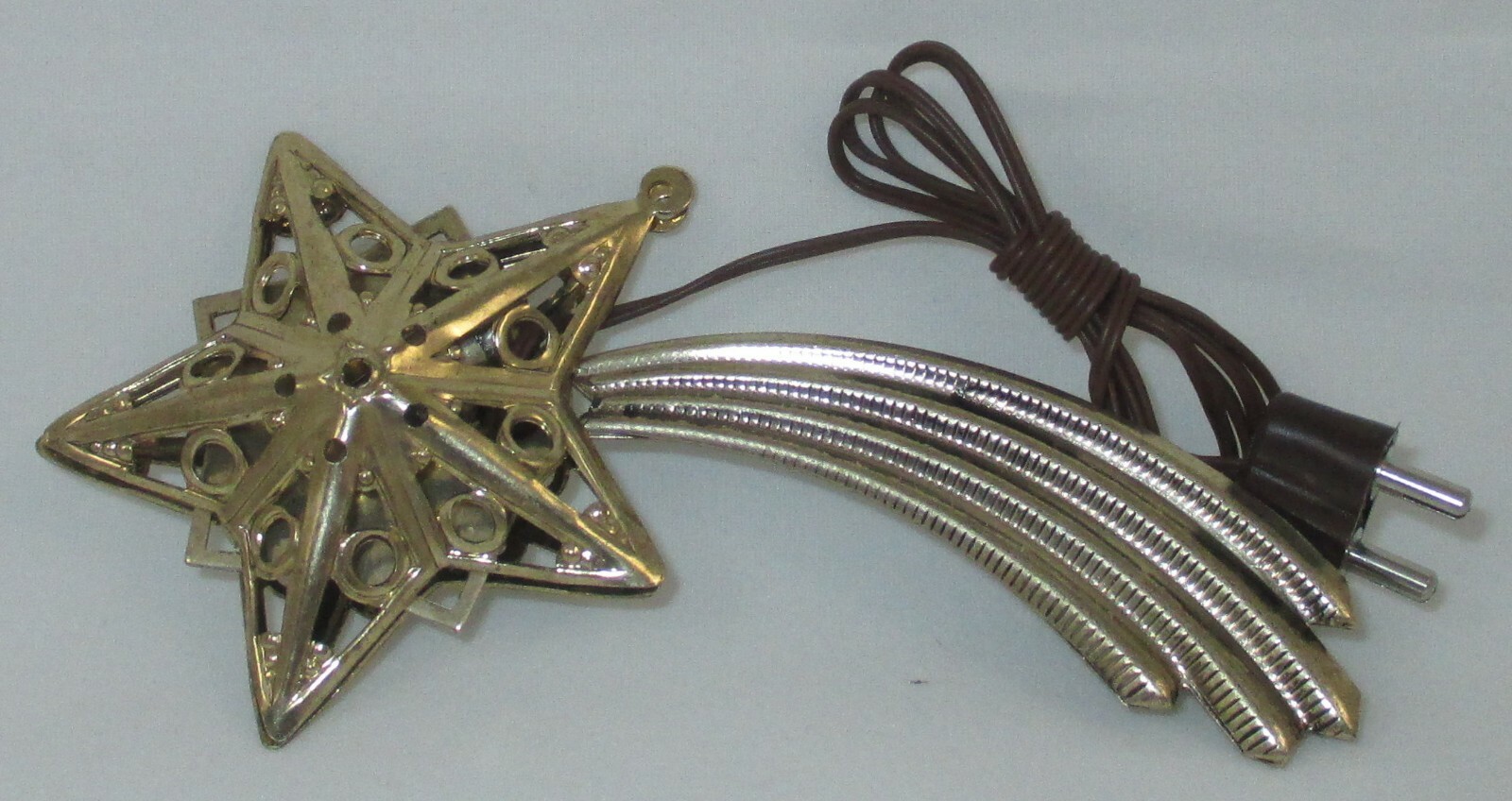 Kahlert - Komet altgold filigran 90mm für Krippen 3,5 Volt LED NEU/OVP