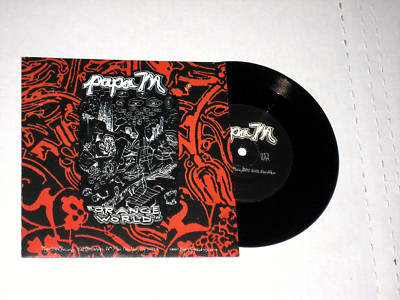 33rpm 7inch PAPA M/ENTRANCE orange world TIGER STYLE TS-041 nice