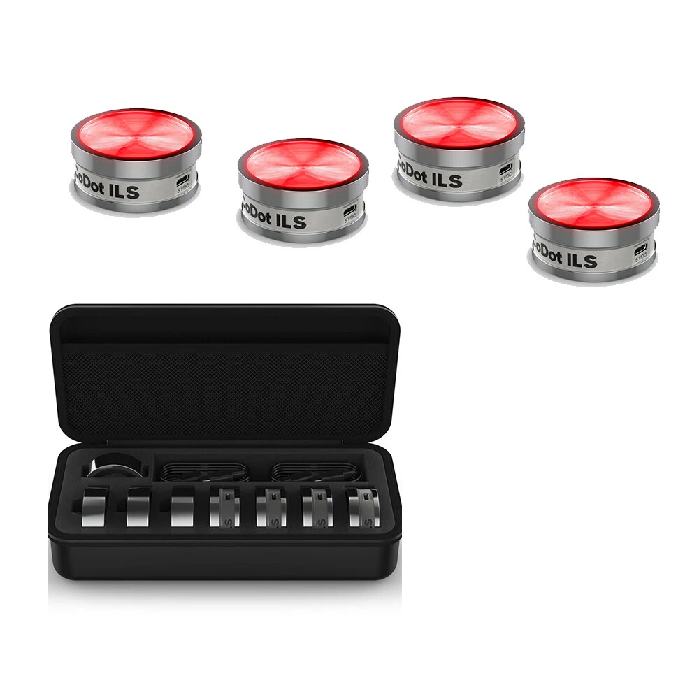 Chauvet DJ CoDot ILS Paquete de 4 con Estuche de Transporte y Lente Escarcha