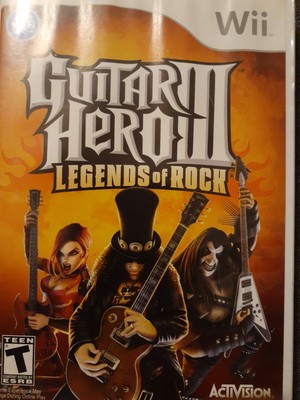 guitar hero 3 wii