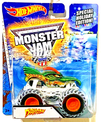 2014 Hot Wheels Monster Jam 1:64 Dragon Holiday Edition