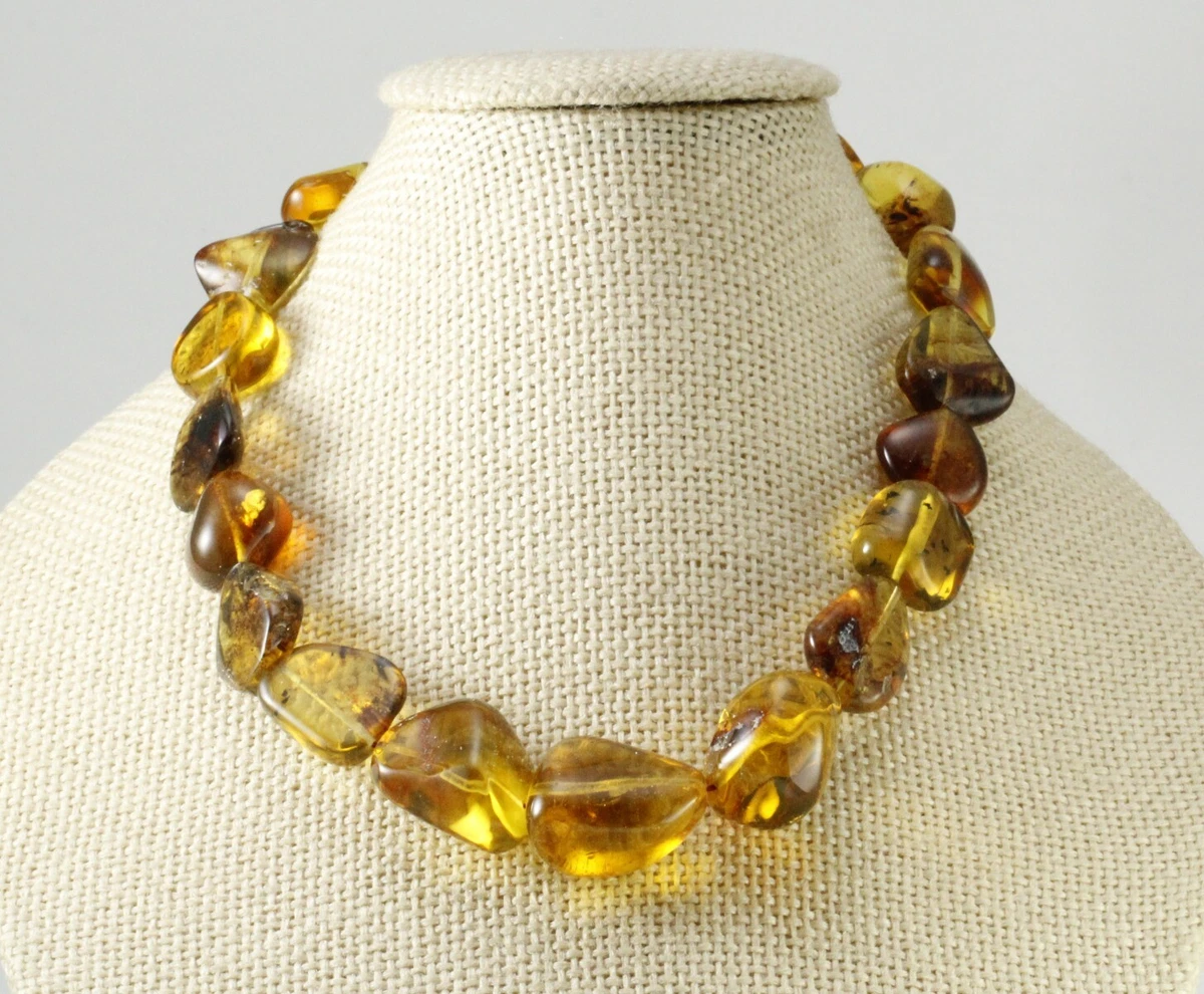 Mexican amber best sale necklace