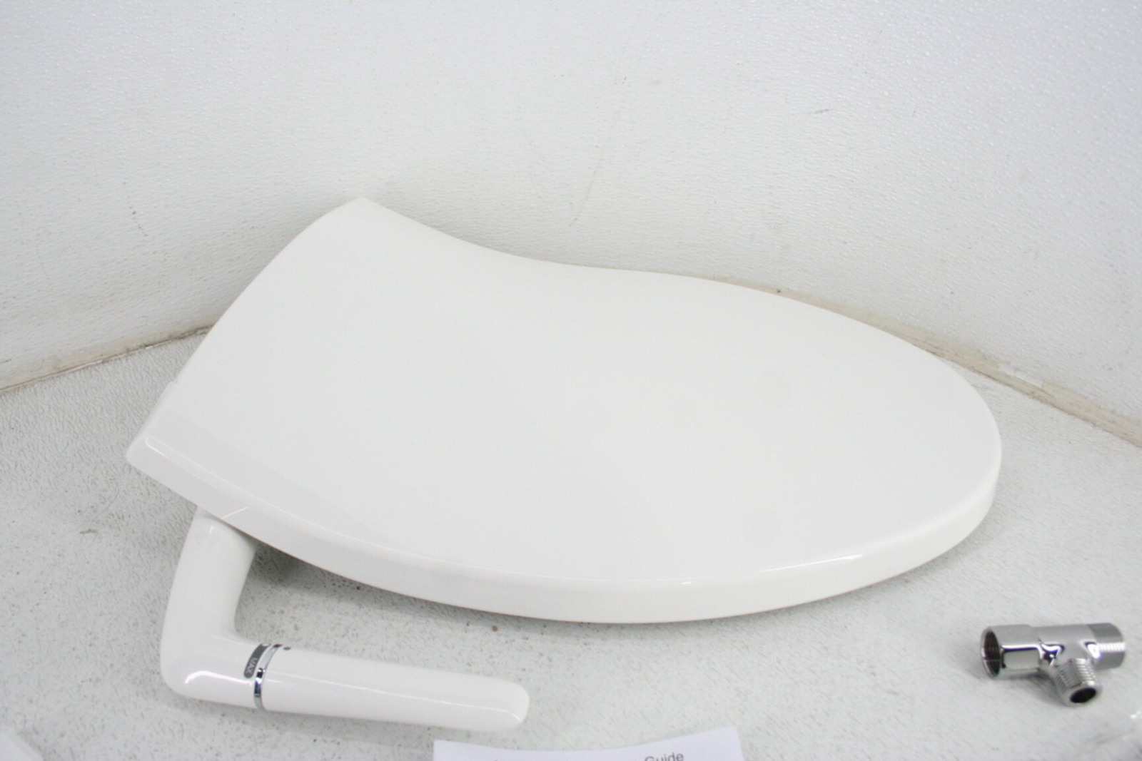 KOHLER K5724 White Puretide Elongated Bidet Toliet Seat Manual Non