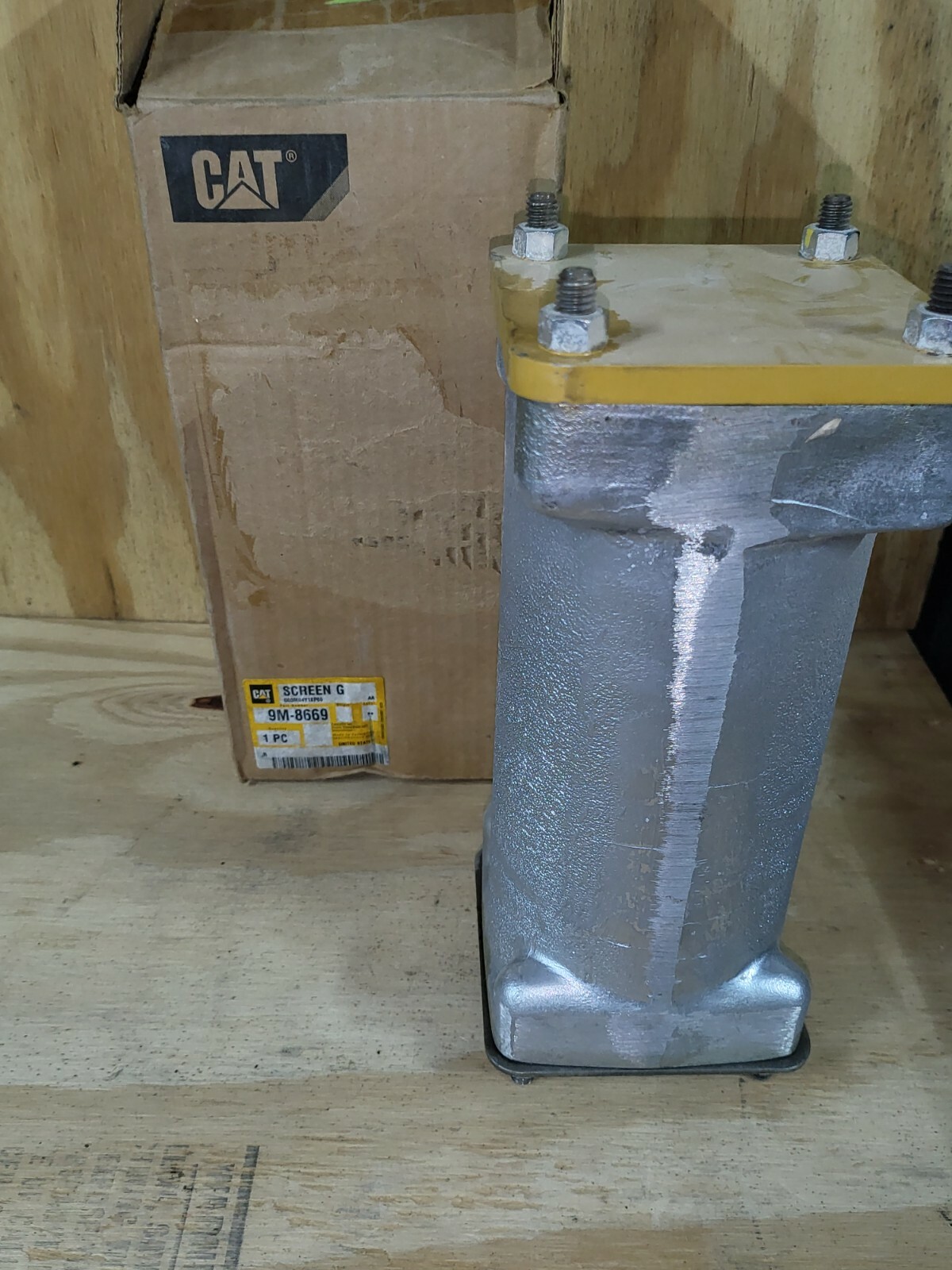 OEM CATERPILLAR 9M8669 MAGNETIC SCREEN NEW IN THE BOX | eBay