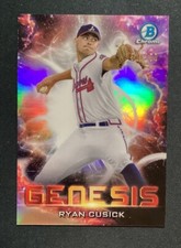 2021 Bowman Draft Genesis Refractor /250 Ryan Cusick #GNS-2 Braves