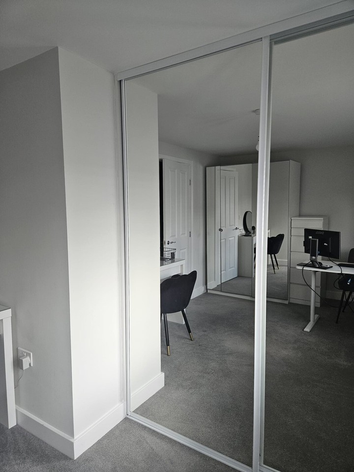 Mirror Sliding Wardrobe Doors eBay