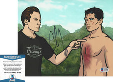CHRISTIAN SLATER SIGNED 'ARCHER' 8x10 SHOW PHOTO B ACTOR BECKETT COA BAS
